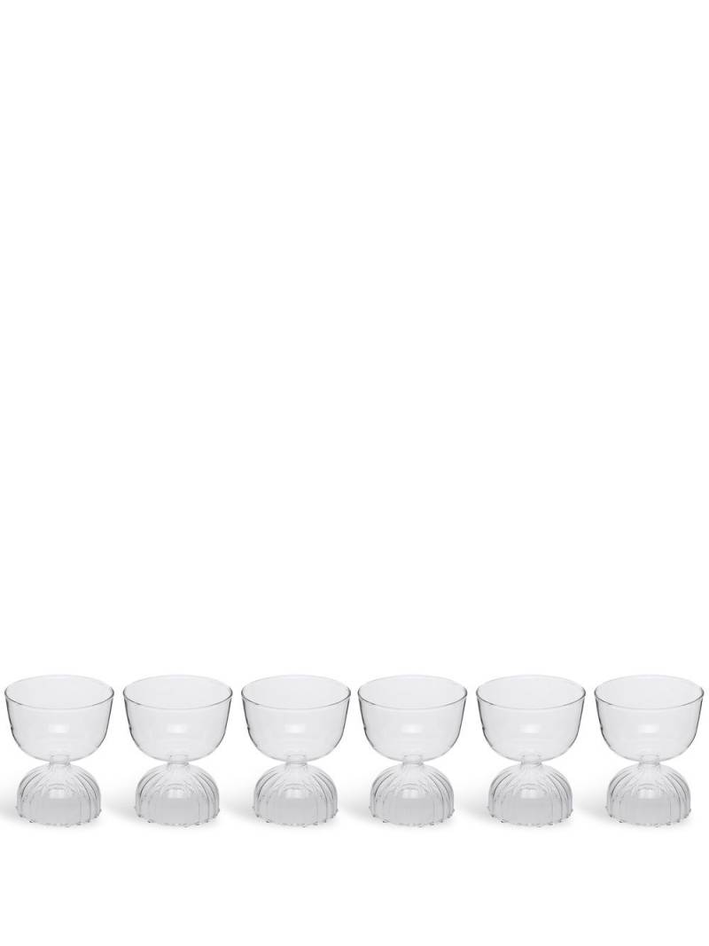 Ichendorf Milano Tutu set-of-six bowls - White von Ichendorf Milano