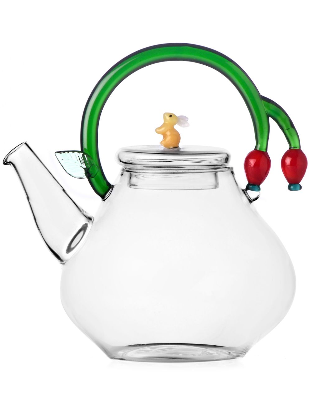 Ichendorf Milano Woodland Tales glass teapot - Neutrals von Ichendorf Milano