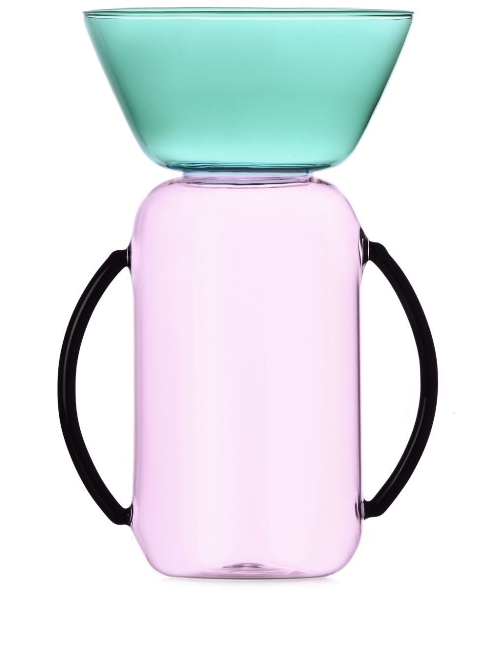 Ichendorf Milano medium Gelée glass vase - Pink von Ichendorf Milano