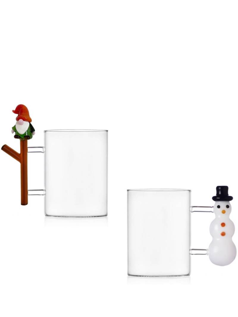 Ichendorf Milano snowman mug - Brown von Ichendorf Milano