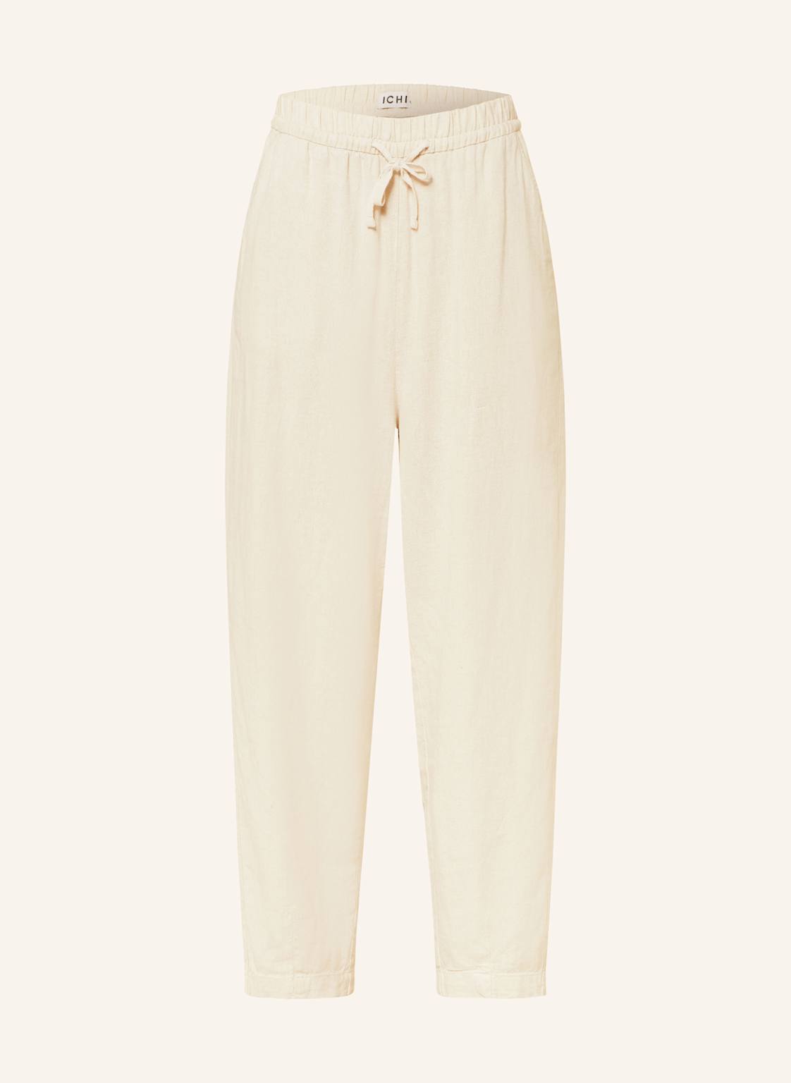 Ichi 7/8-Hose Ihlinno Mit Leinen weiss von Ichi