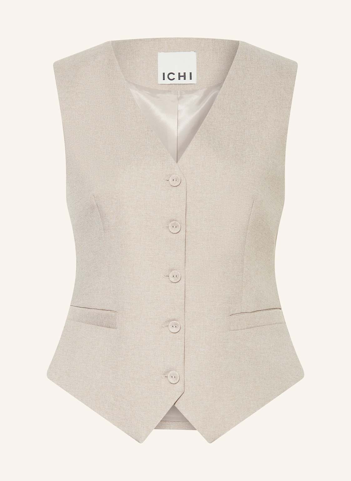 Ichi Blazerweste Ihzimmie beige von Ichi