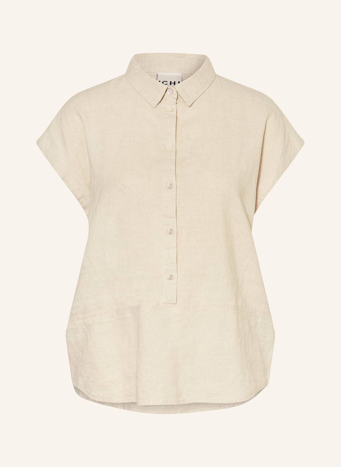 Ichi Blusentop Ihlinno Mit Leinen beige Ichi Blusentop Ihlinno Mit Leinen beige von Ichi