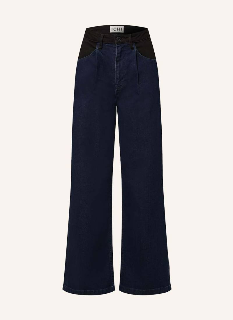 Ichi Boyfriend Jeans Ihlitzy Pa blau von Ichi