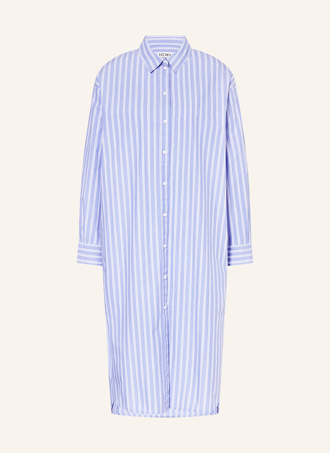 Ichi Hemdblusenkleid Ihyatima blau Ichi Hemdblusenkleid Ihyatima blau von Ichi
