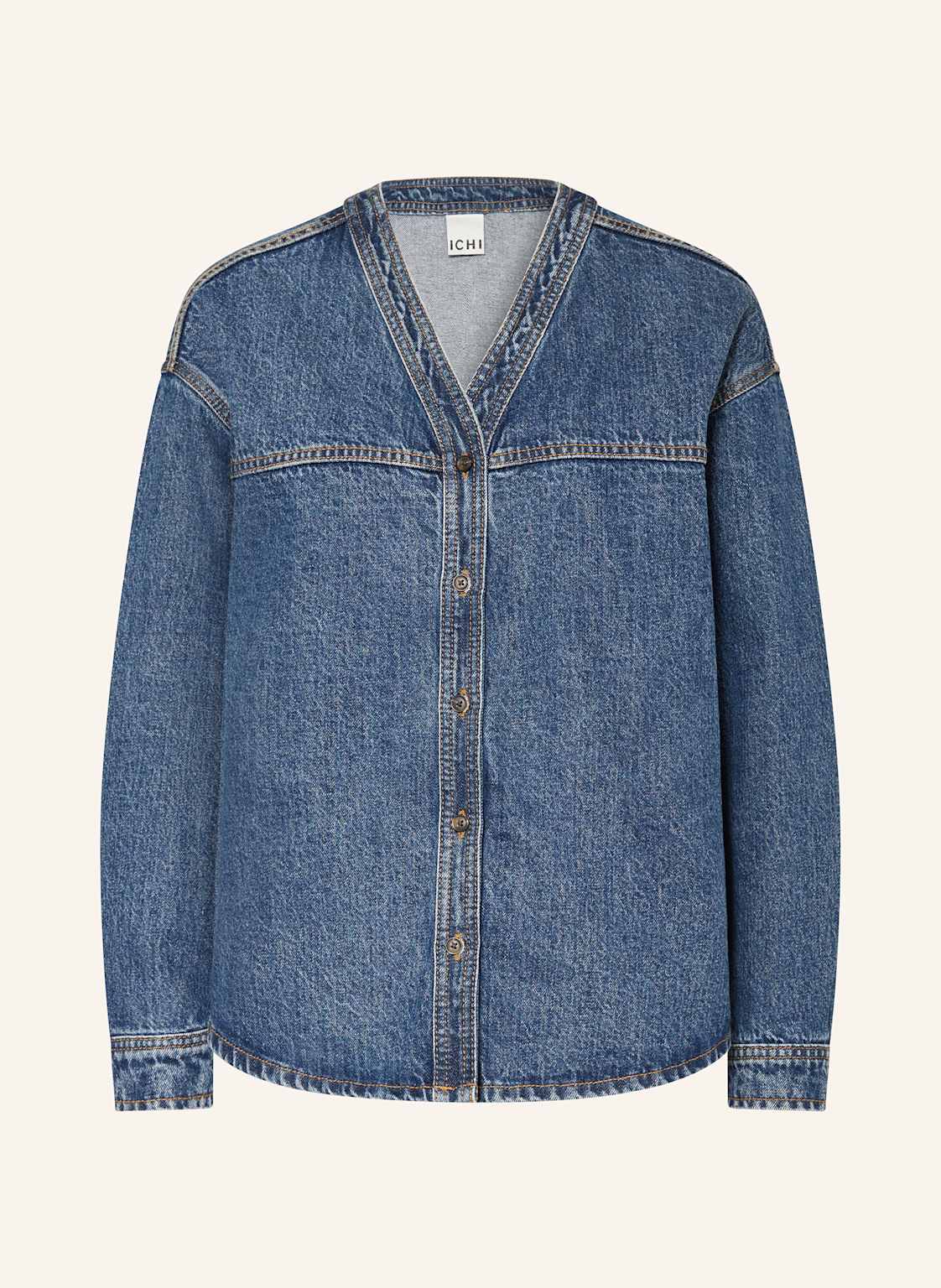 Ichi Jeansbluse Ihaveny blau Ichi Jeansbluse Ihaveny blau von Ichi