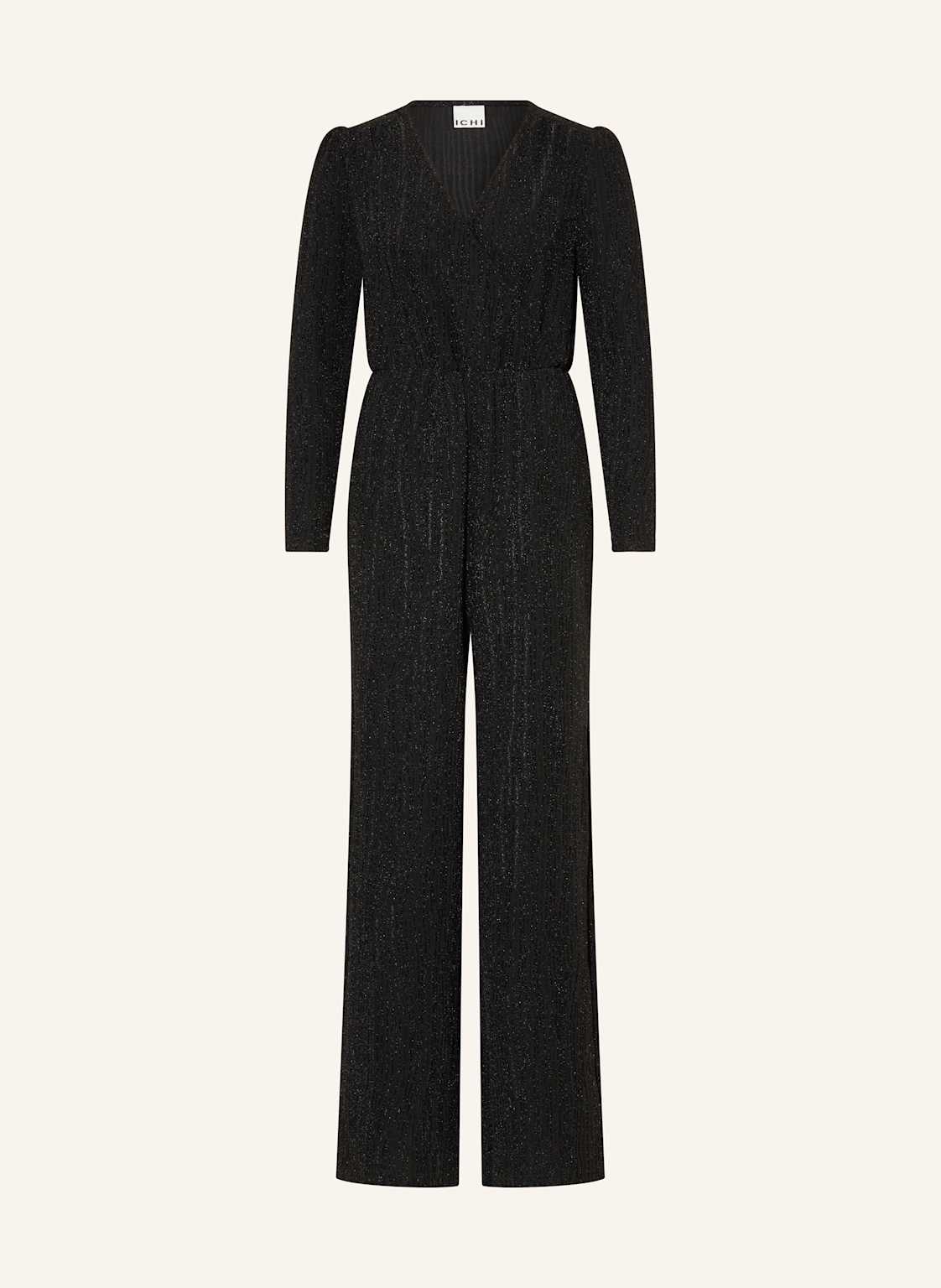 Ichi Jumpsuit Ihnareen Mit Glitzergarn schwarz von Ichi