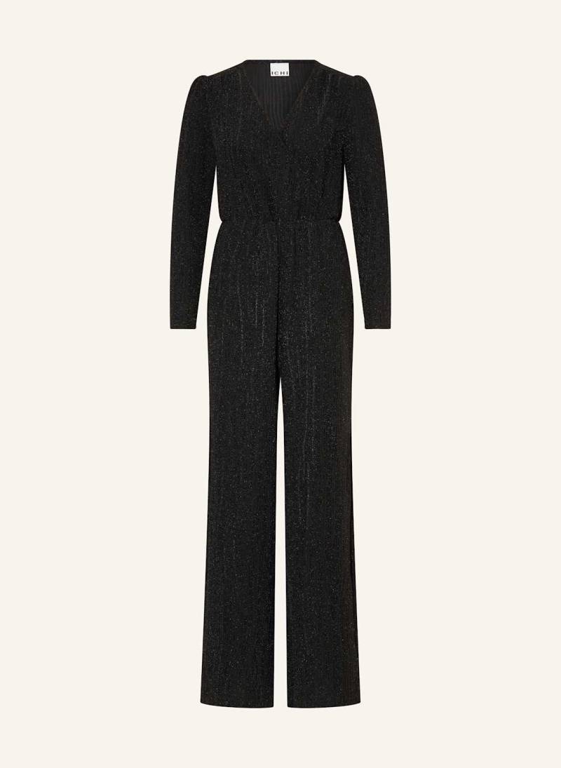 Ichi Jumpsuit Ihnareen Mit Glitzergarn schwarz von Ichi