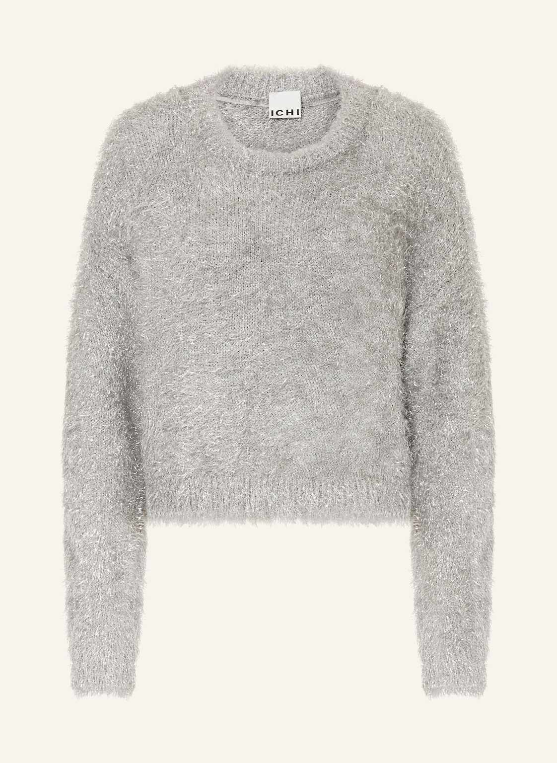 Ichi Pullover Ihblizi Mit Glitzergarn silber Ichi Pullover Ihblizi Mit Glitzergarn silber von Ichi