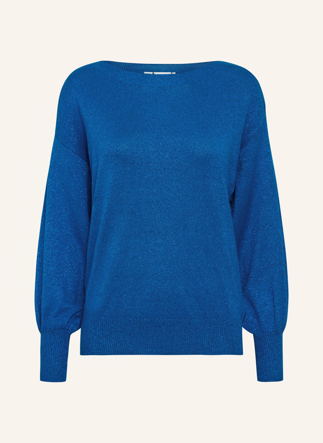 Ichi Pullover Ihmopaz Mit Glitzergarn blau von Ichi