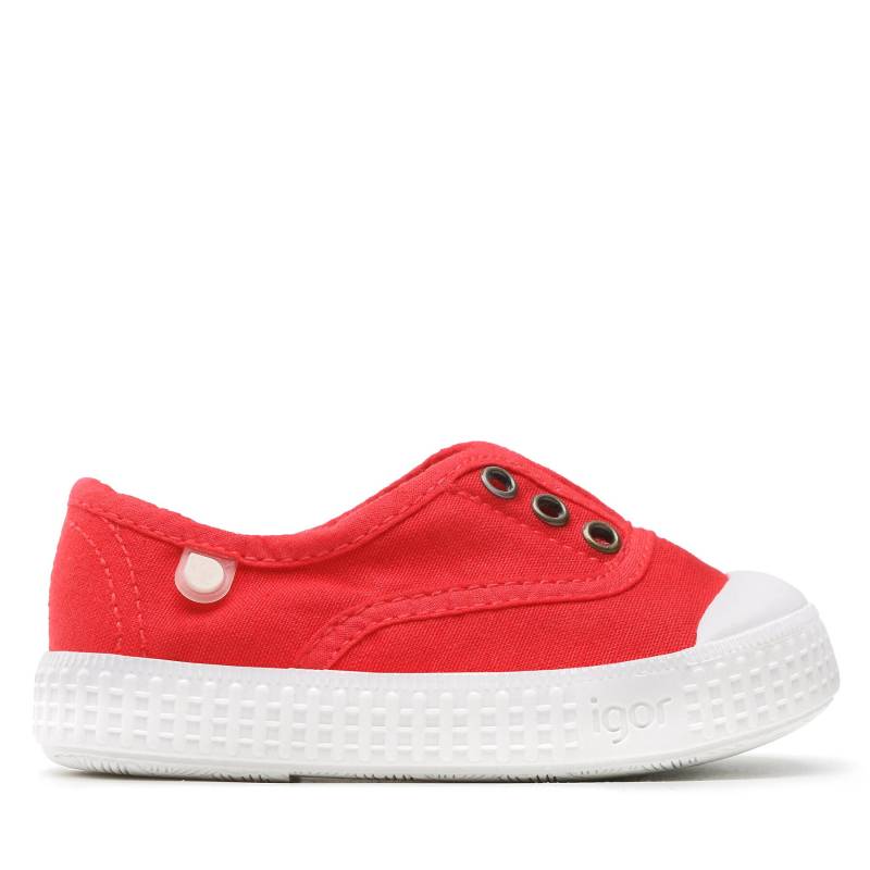 Sneakers aus Stoff Igor Berri S10161-005 Rot von Igor