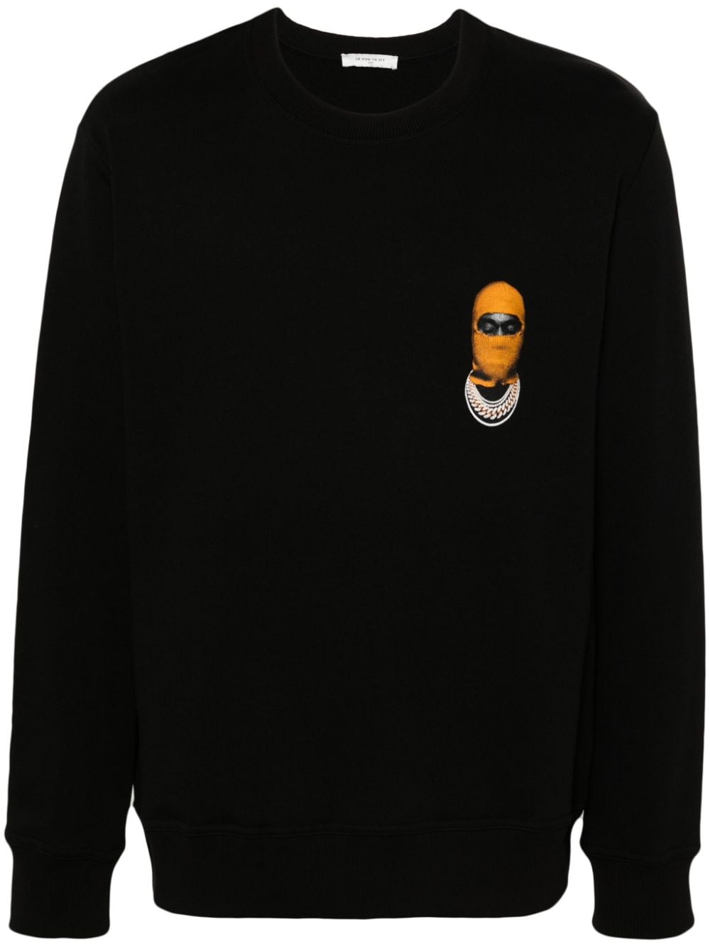 Ih Nom Uh Nit Small Mask sweatshirt - Black von Ih Nom Uh Nit