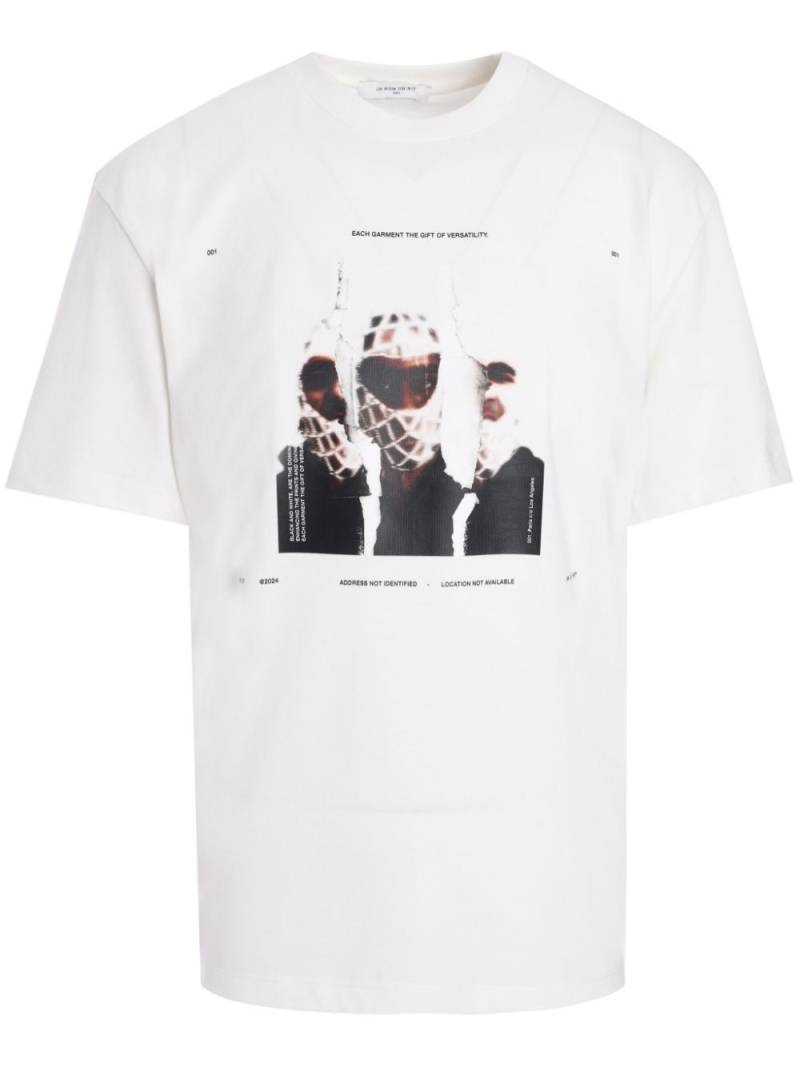 Ih Nom Uh Nit graphic-print cotton T-shirt - White von Ih Nom Uh Nit