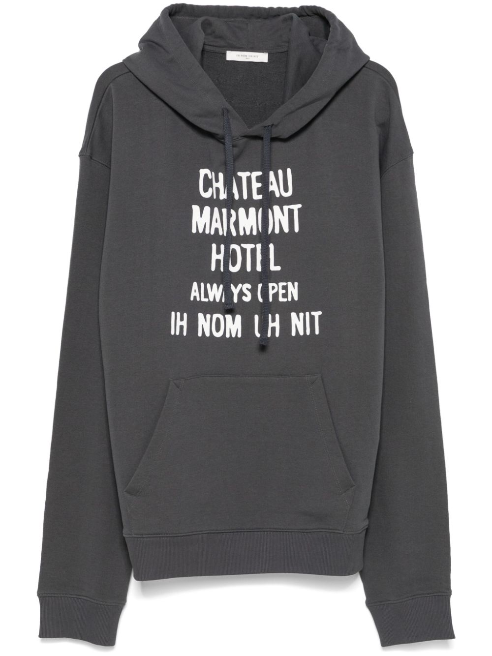 Ih Nom Uh Nit graphic-print hoodie - Grey von Ih Nom Uh Nit