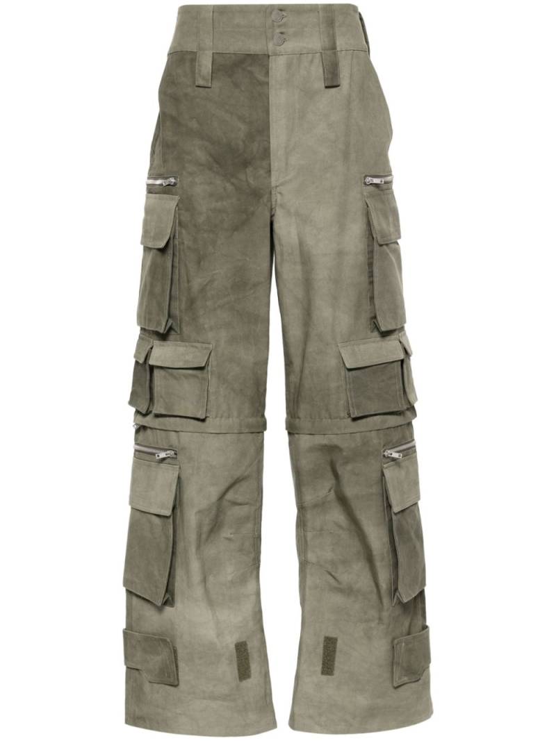 Ih Nom Uh Nit loose-cut cargo pants - Green von Ih Nom Uh Nit