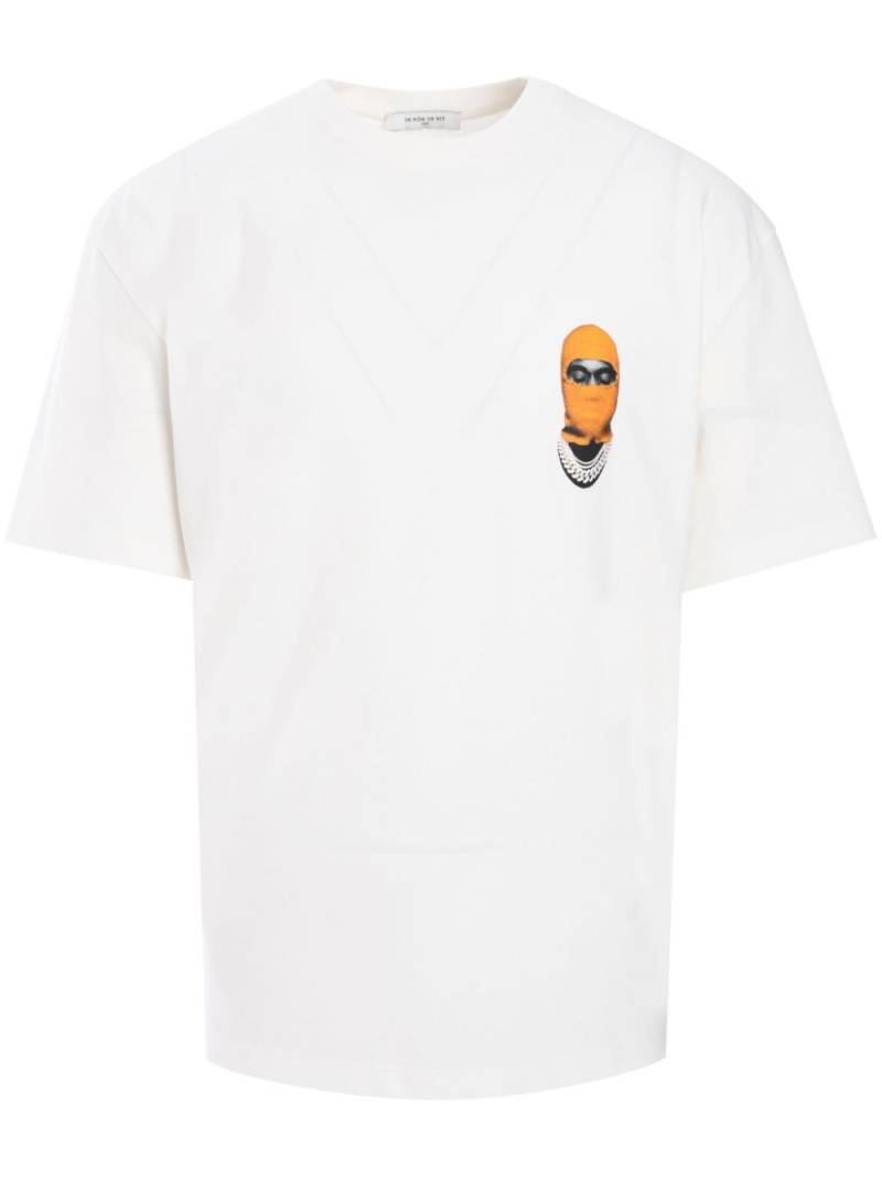 Ih Nom Uh Nit mask-print t-shirt - White von Ih Nom Uh Nit