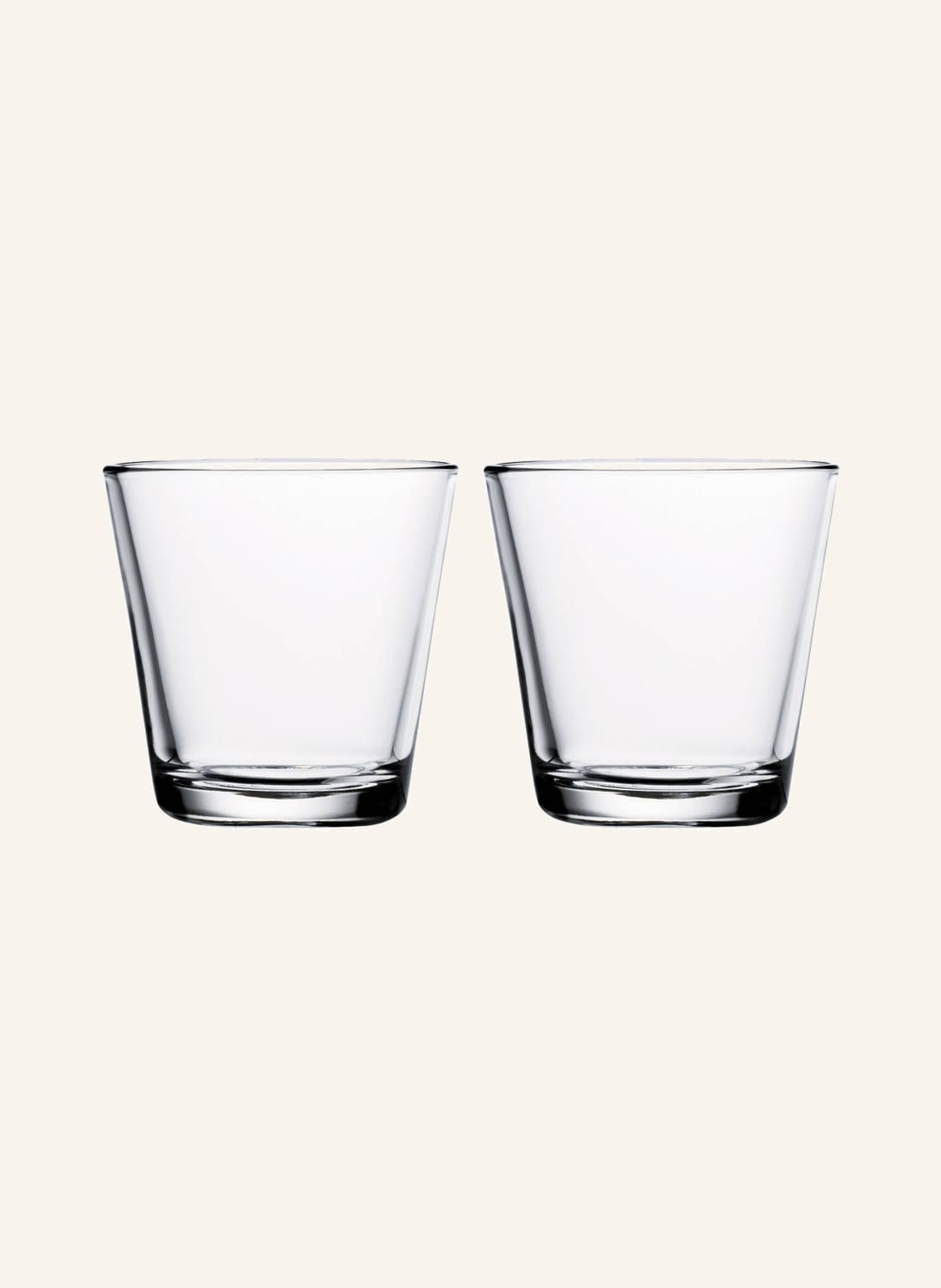 Iittala 2er-Set Trinkgläser Karito transparent Iittala 2er-Set Trinkgläser Karito transparent von Iittala