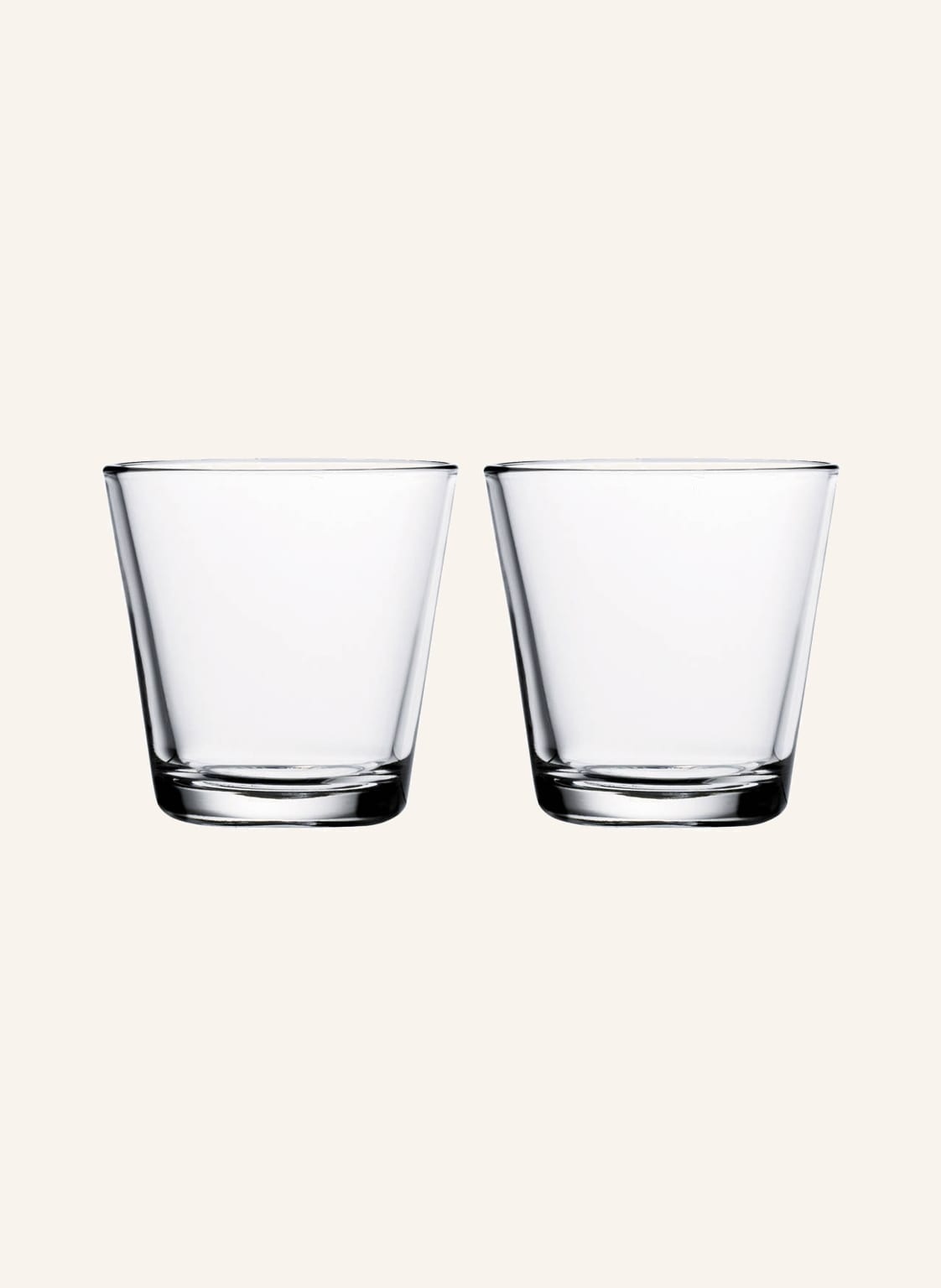 Iittala 2er-Set Trinkgläser Karito transparent von Iittala