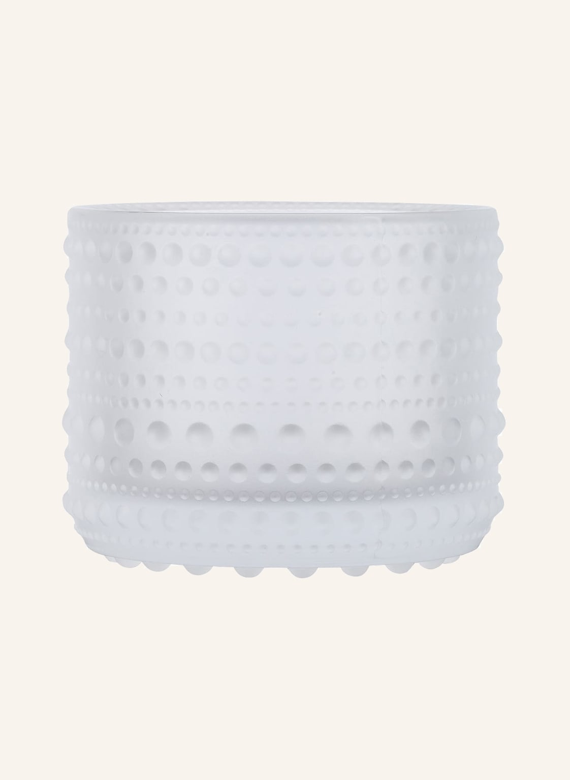 Iittala Teelichthalter Kastehelmi weiss von Iittala