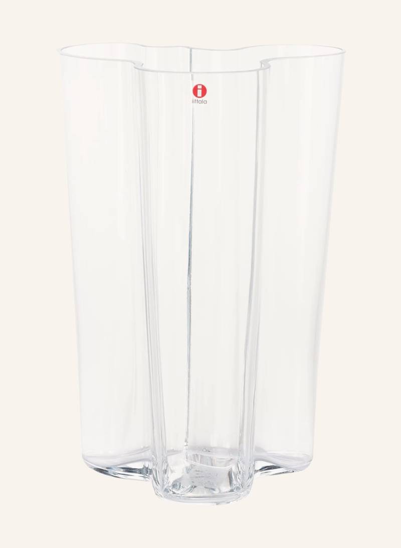 Iittala Vase Alvar Aalto transparent von Iittala