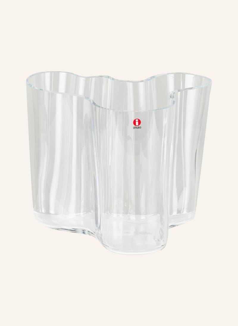 Iittala Vase Alvar Aalto transparent von Iittala