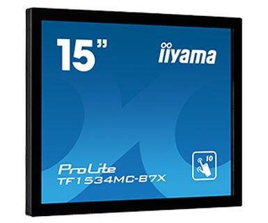 ProLite TF1534MC-B7X Computerbildschirm 38,1 cm (15") 1024 x 768 Pixel XGA LED Touchscreen Multi-Nutzer Schwarz von Iiyama