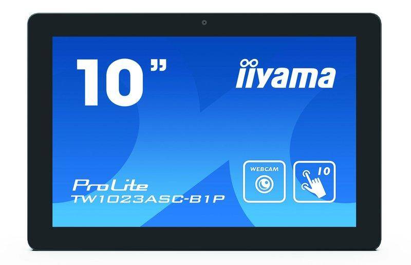 ProLite TW1023ASC-B1P Computerbildschirm 25,6 cm (10.1") 1280 x 800 Pixel WXGA LED Touchscreen Multi-Nutzer Schwarz von Iiyama