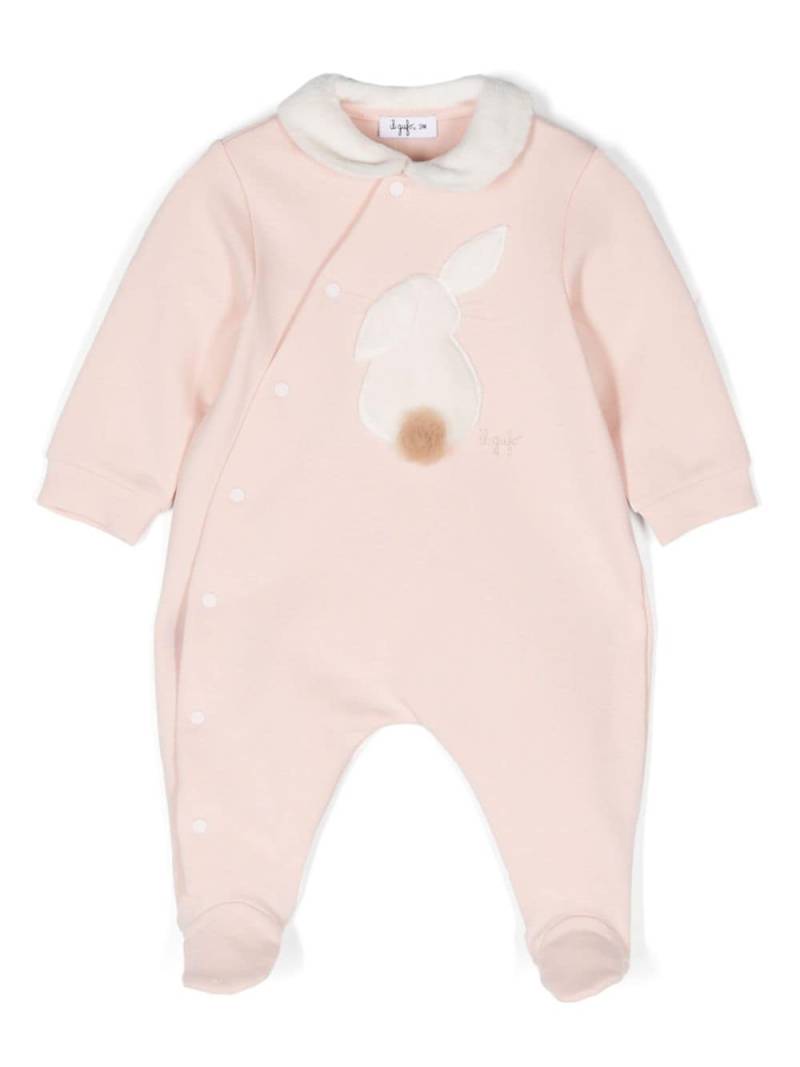 Il Gufo appliqué pajamas - Pink von Il Gufo