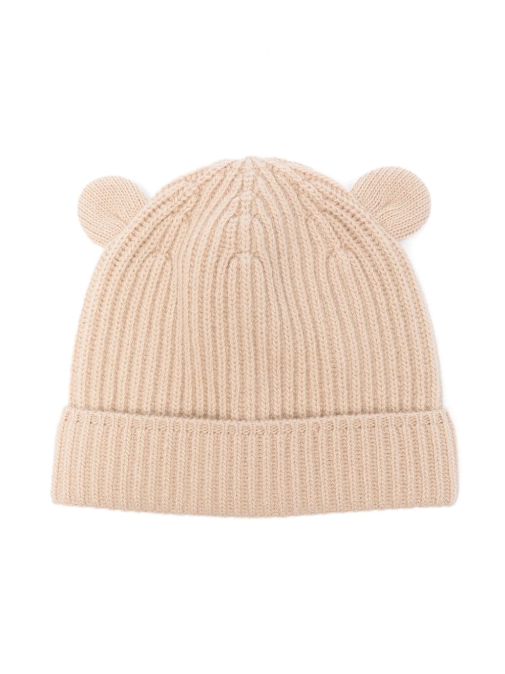 Il Gufo bear ears-detailed beanie - Brown von Il Gufo