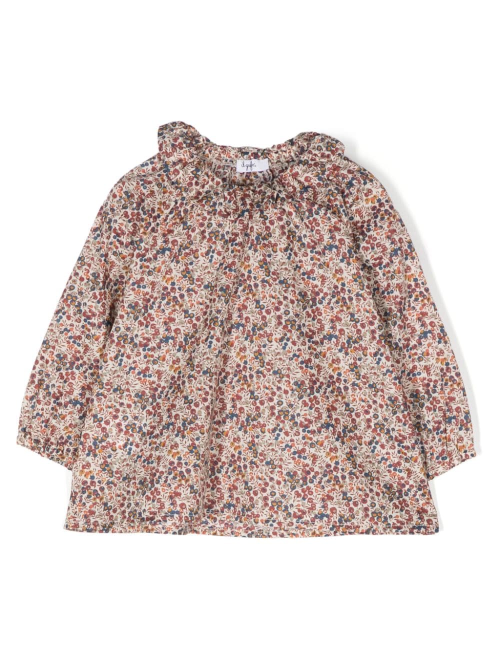 Il Gufo botanical-print blouse - Neutrals von Il Gufo