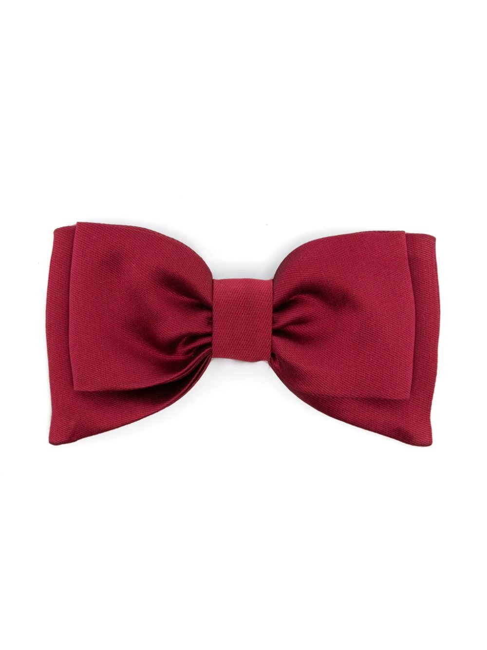 Il Gufo bow detail hair clip - Red von Il Gufo