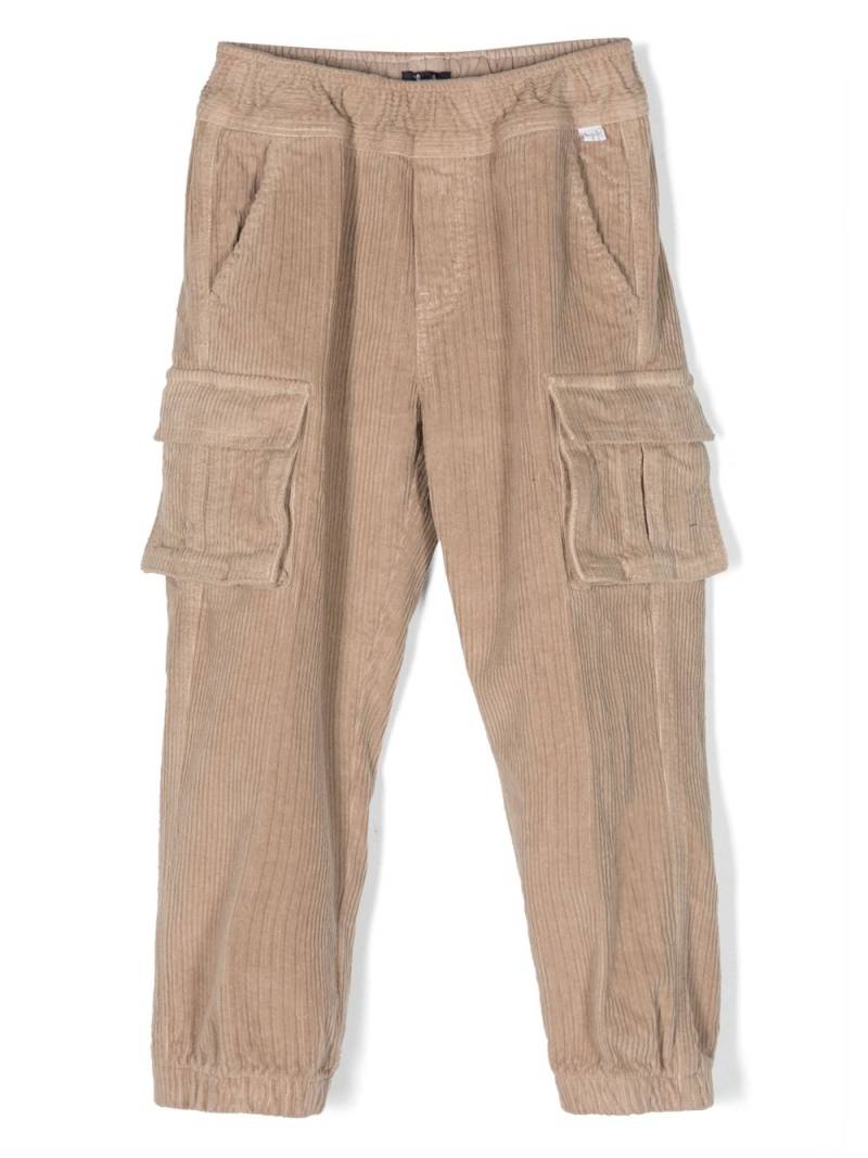 Il Gufo cargo-pockets corduroy trousers - Neutrals von Il Gufo