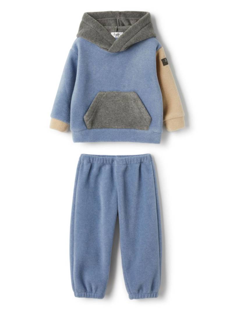 Il Gufo colour-block tracksuit - Blue von Il Gufo