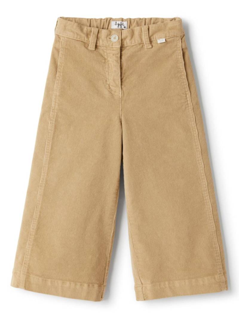 Il Gufo corduroy trousers - Brown von Il Gufo