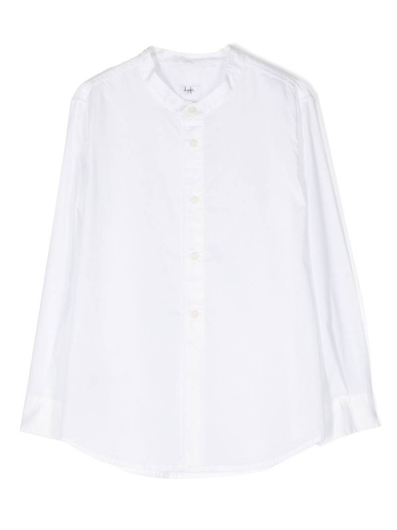 Il Gufo cotton poplin shirt - White von Il Gufo