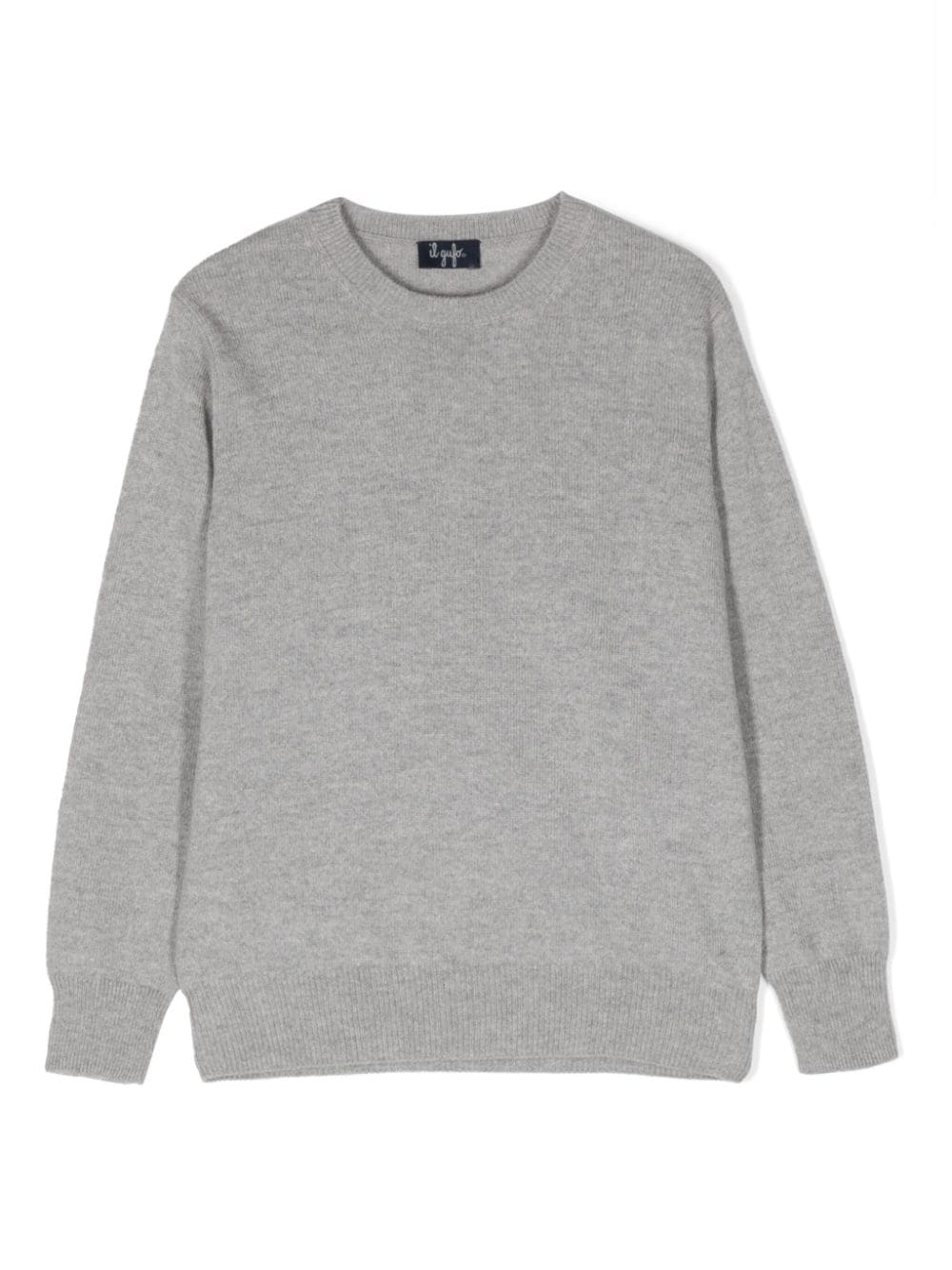 Il Gufo crew-neck virgin wool jumper - Grey von Il Gufo