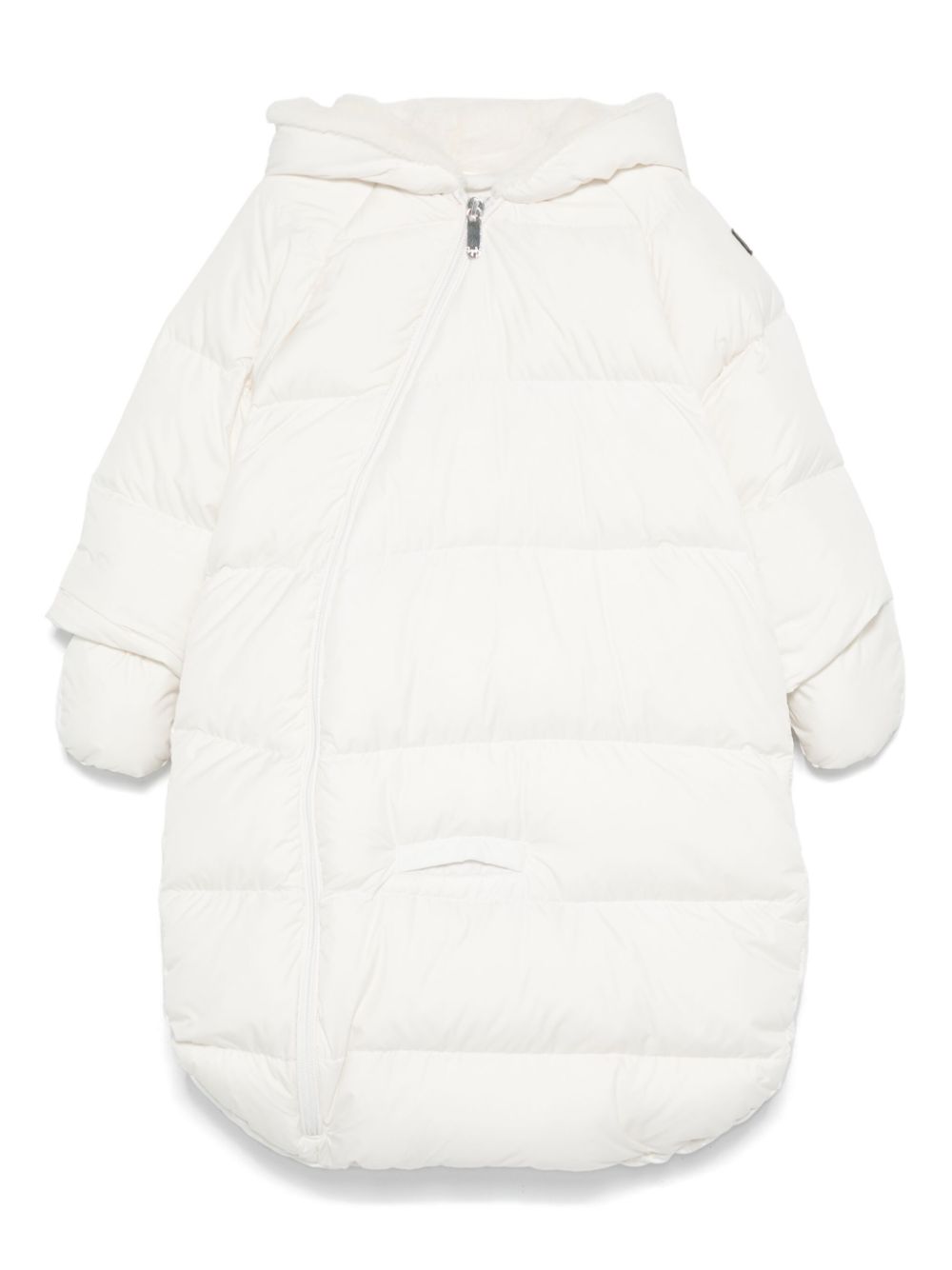 Il Gufo detachable-mittens snowsuit - Neutrals von Il Gufo