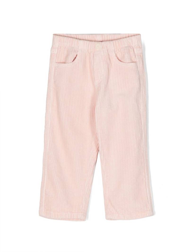 Il Gufo elasticated-waist corduroy trousers - Pink von Il Gufo