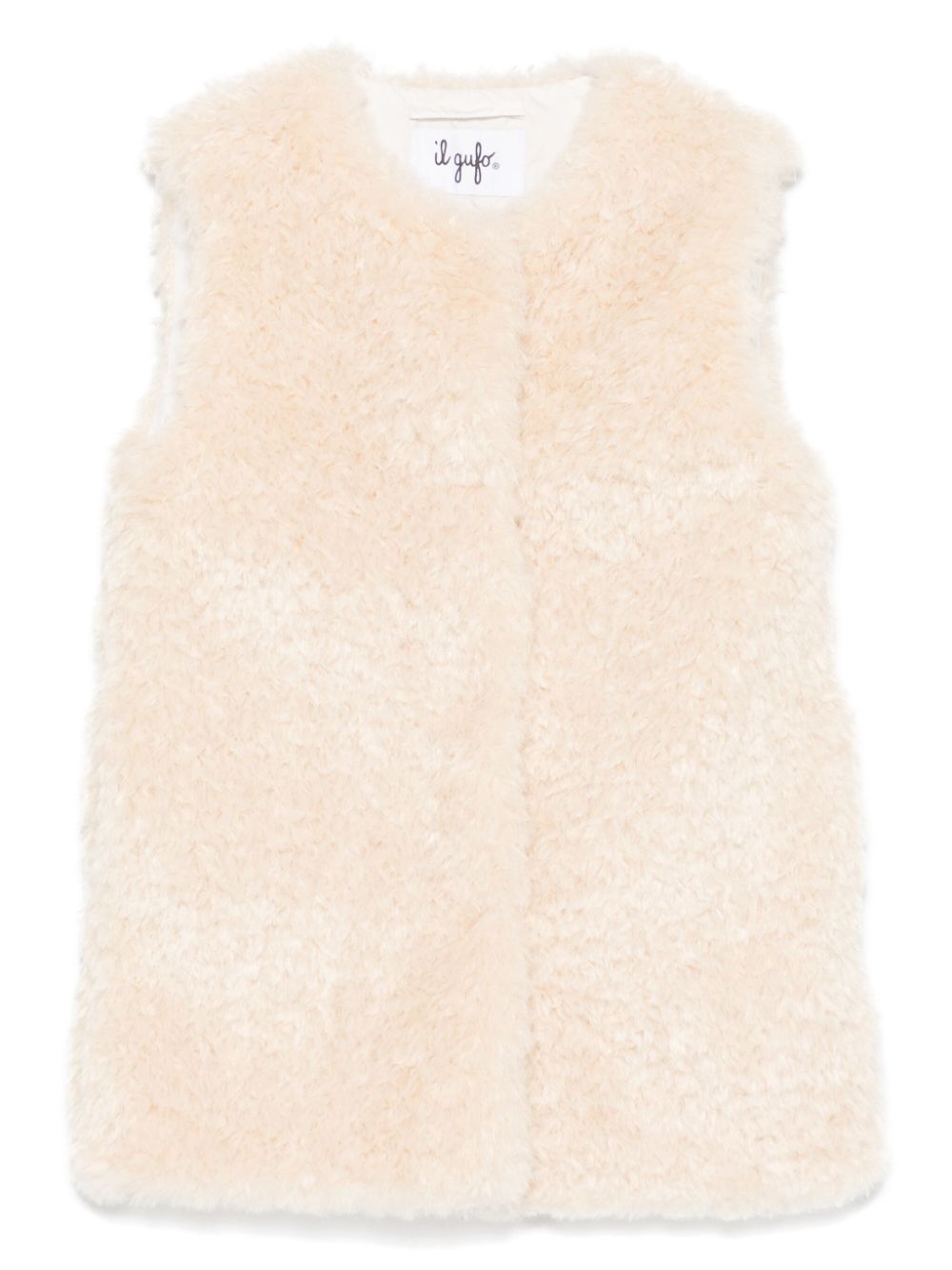 Il Gufo faux-fur gilet - Neutrals von Il Gufo