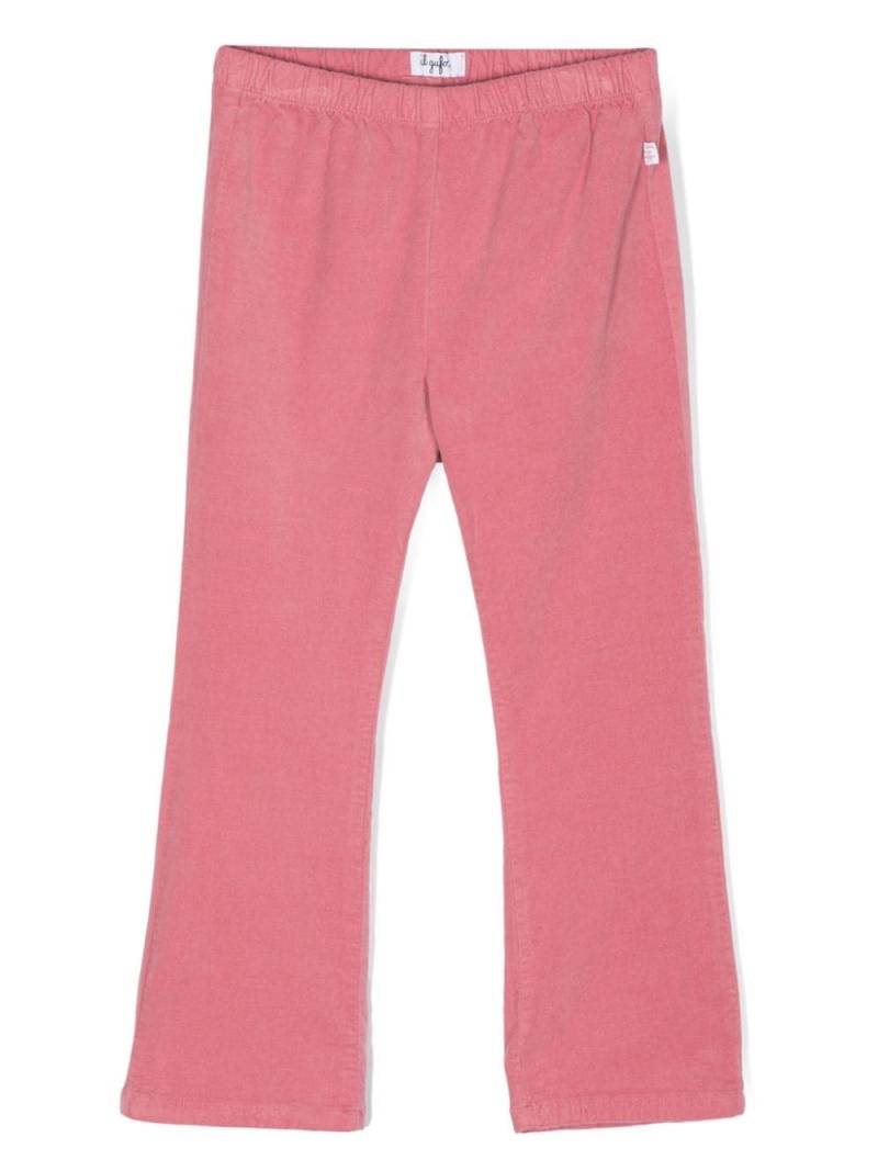 Il Gufo flared trousers - Pink von Il Gufo