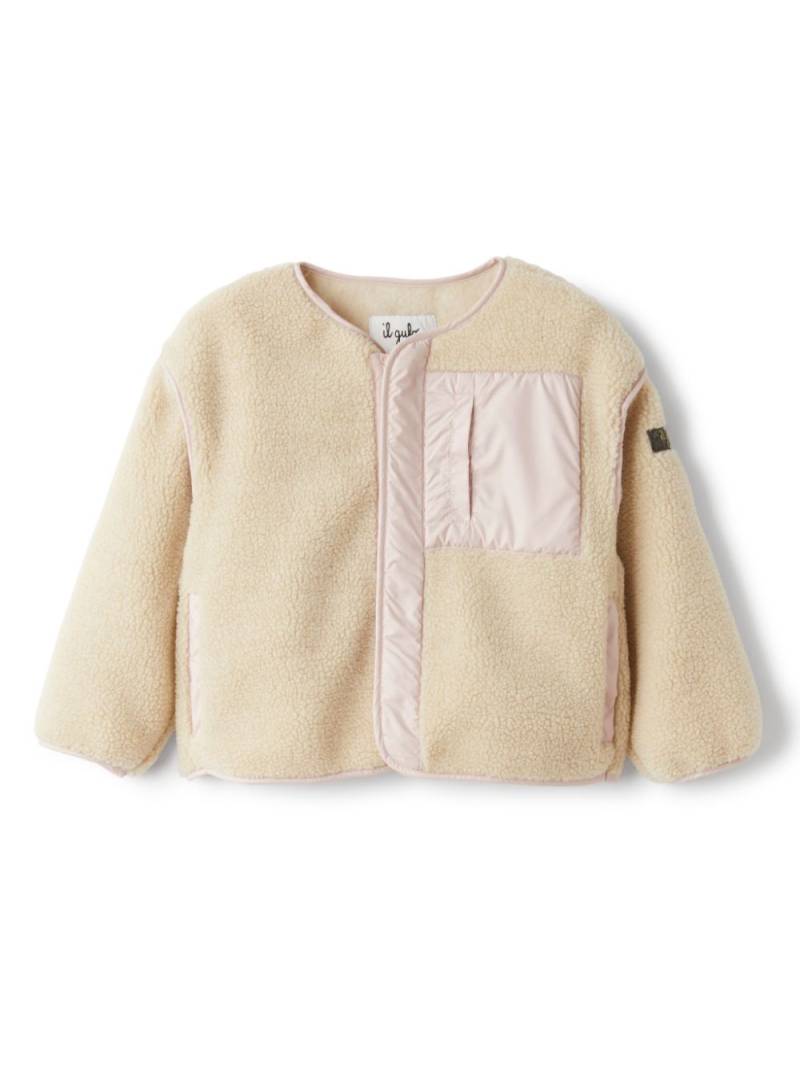 Il Gufo fleece jacket - Neutrals von Il Gufo