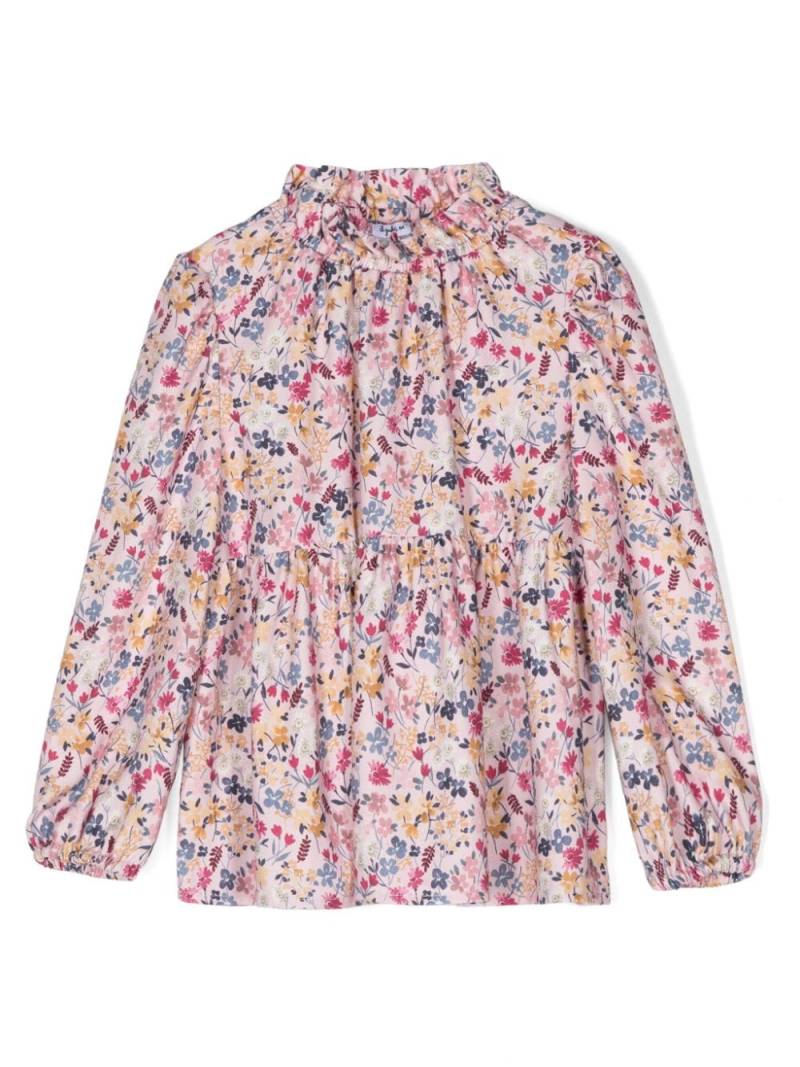 Il Gufo floral-print blouse - Pink von Il Gufo