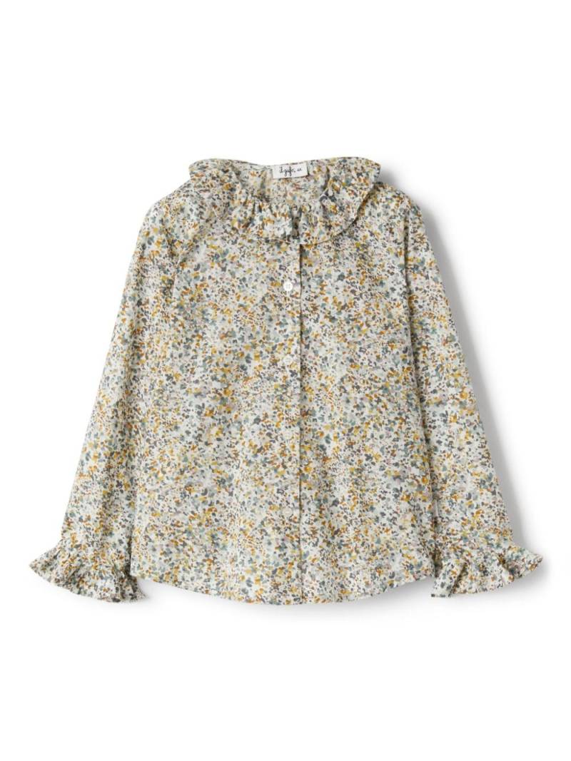 Il Gufo floral-print shirt - Neutrals von Il Gufo