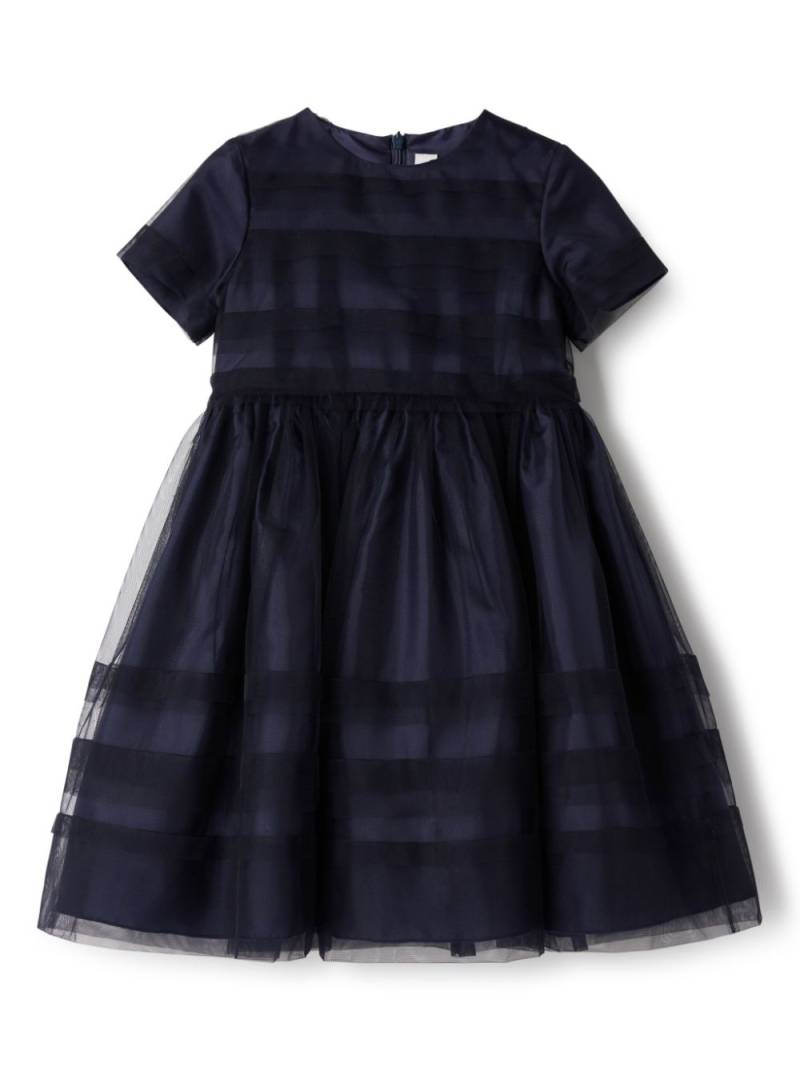 Il Gufo layered dress - Blue von Il Gufo