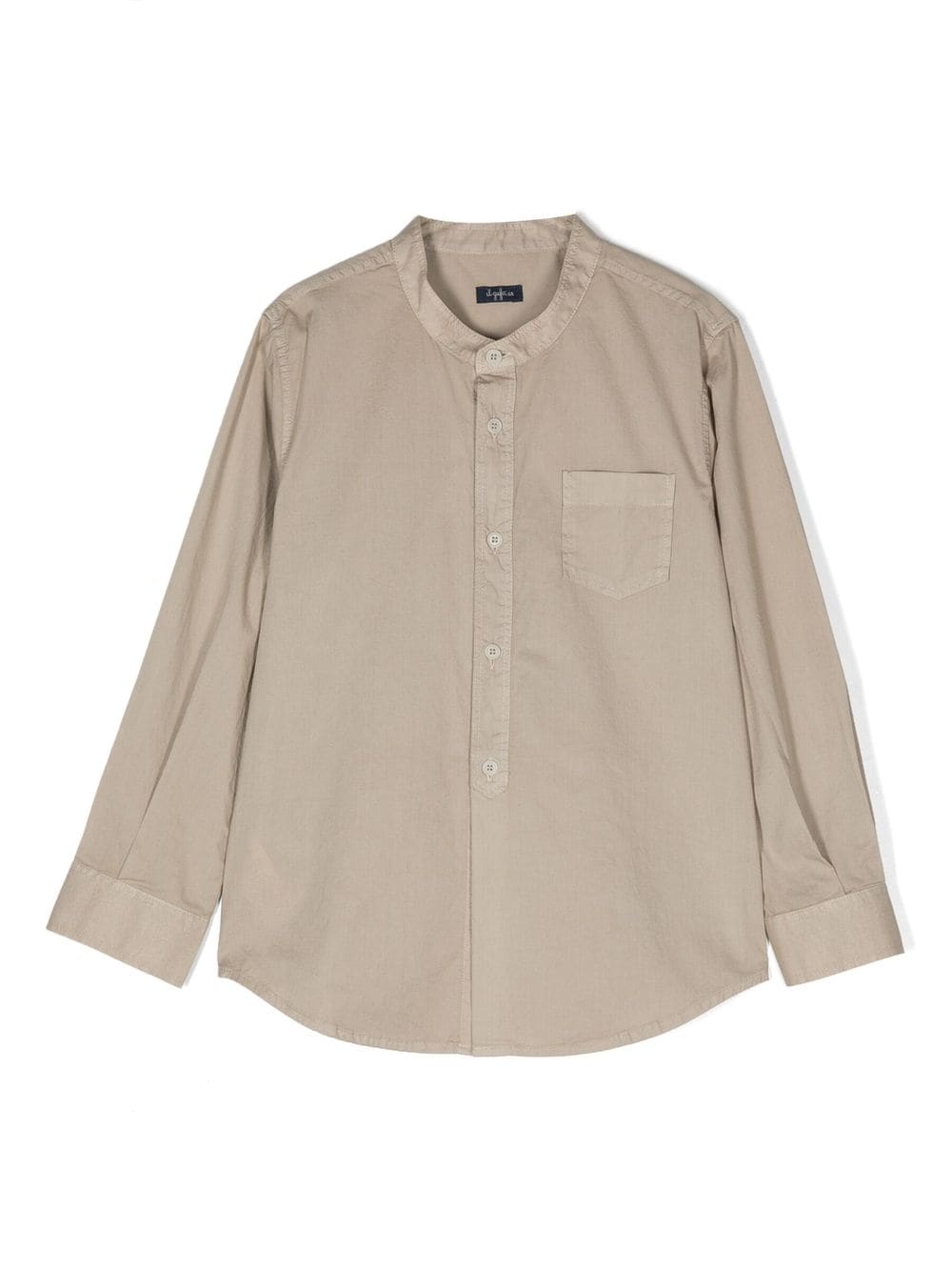 Il Gufo long-sleeve cotton shirt - Neutrals von Il Gufo