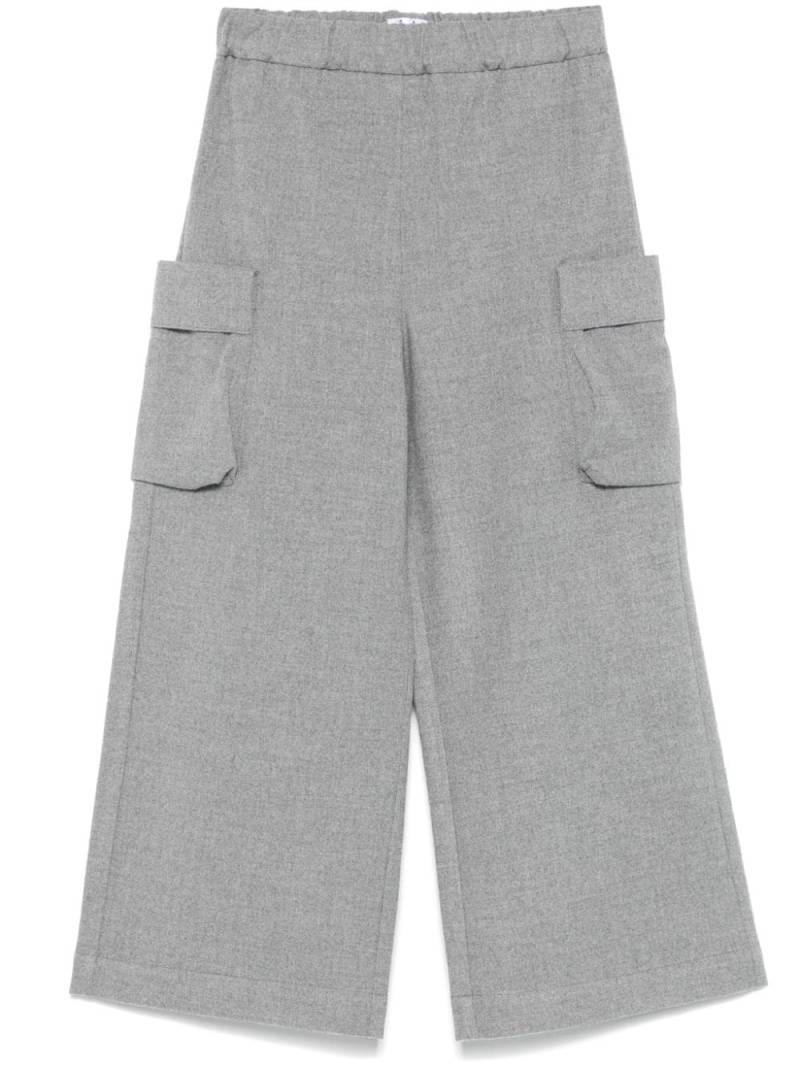 Il Gufo palazzo trousers - Grey von Il Gufo