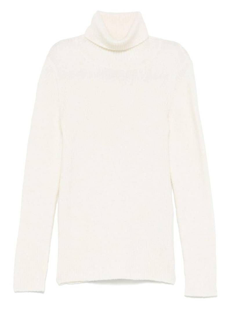 Il Gufo ribbed-knit sweater - White von Il Gufo