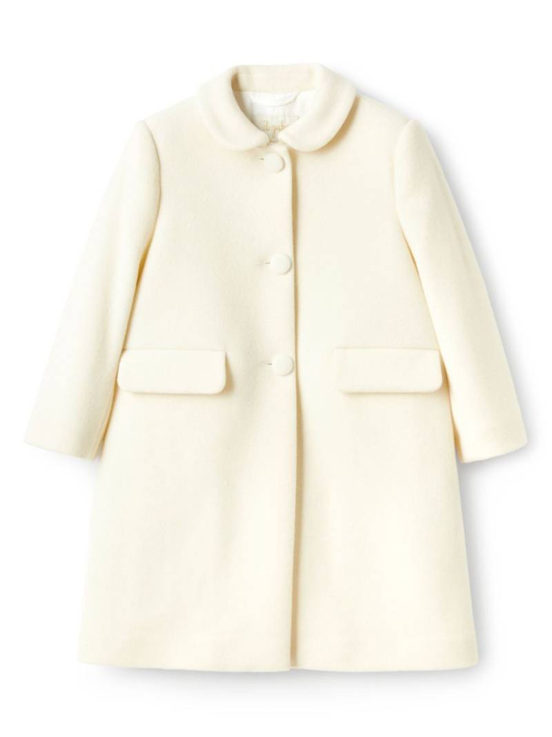 Il Gufo single-breasted coat - White von Il Gufo