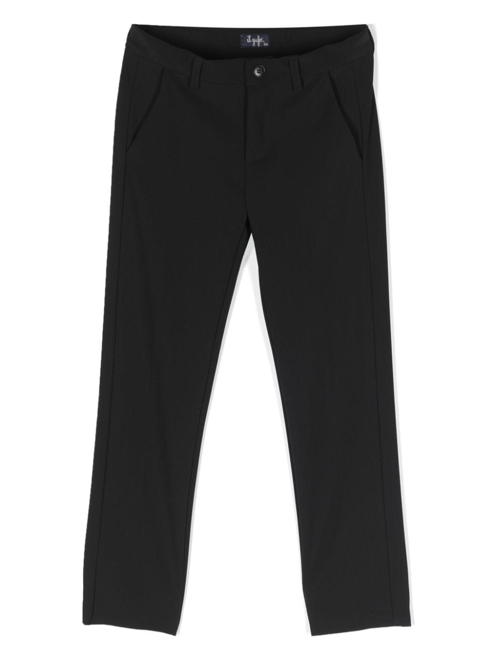 Il Gufo slim tailored trousers - Black von Il Gufo