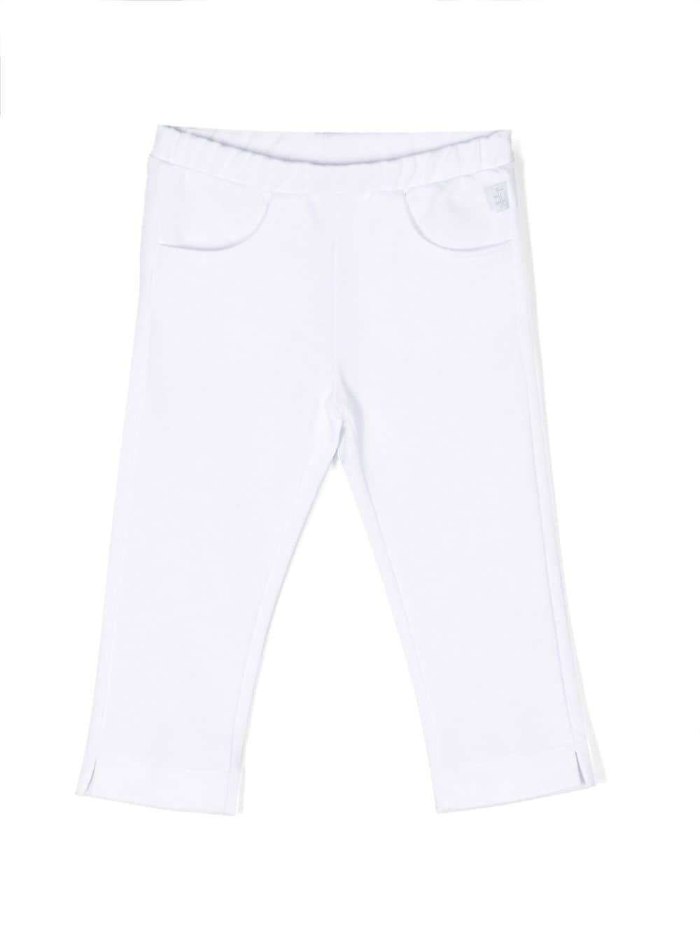 Il Gufo straight-leg cotton trousers - White von Il Gufo